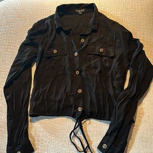 Ruched Bottom Shirt
